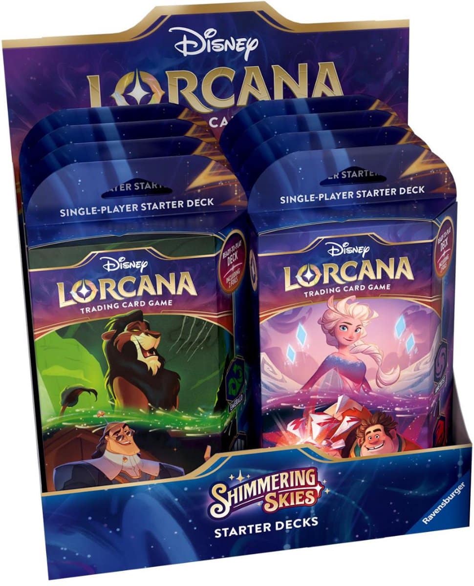 Disney Lorcana Shimmering Skies Starter Deck