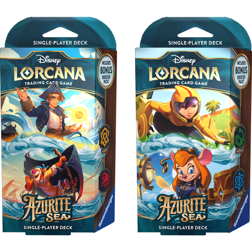 Lorcana Azurite Sea Starter deck