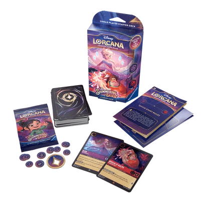 Disney Lorcana Shimmering Skies Starter Deck
